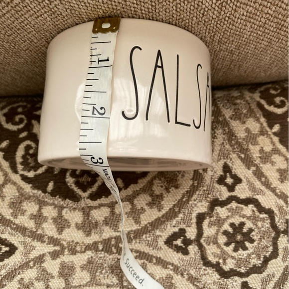 Rae Dunn Salsa and Guac Bowl Set with Wooden Spoons. New. - Picture 9 of 12